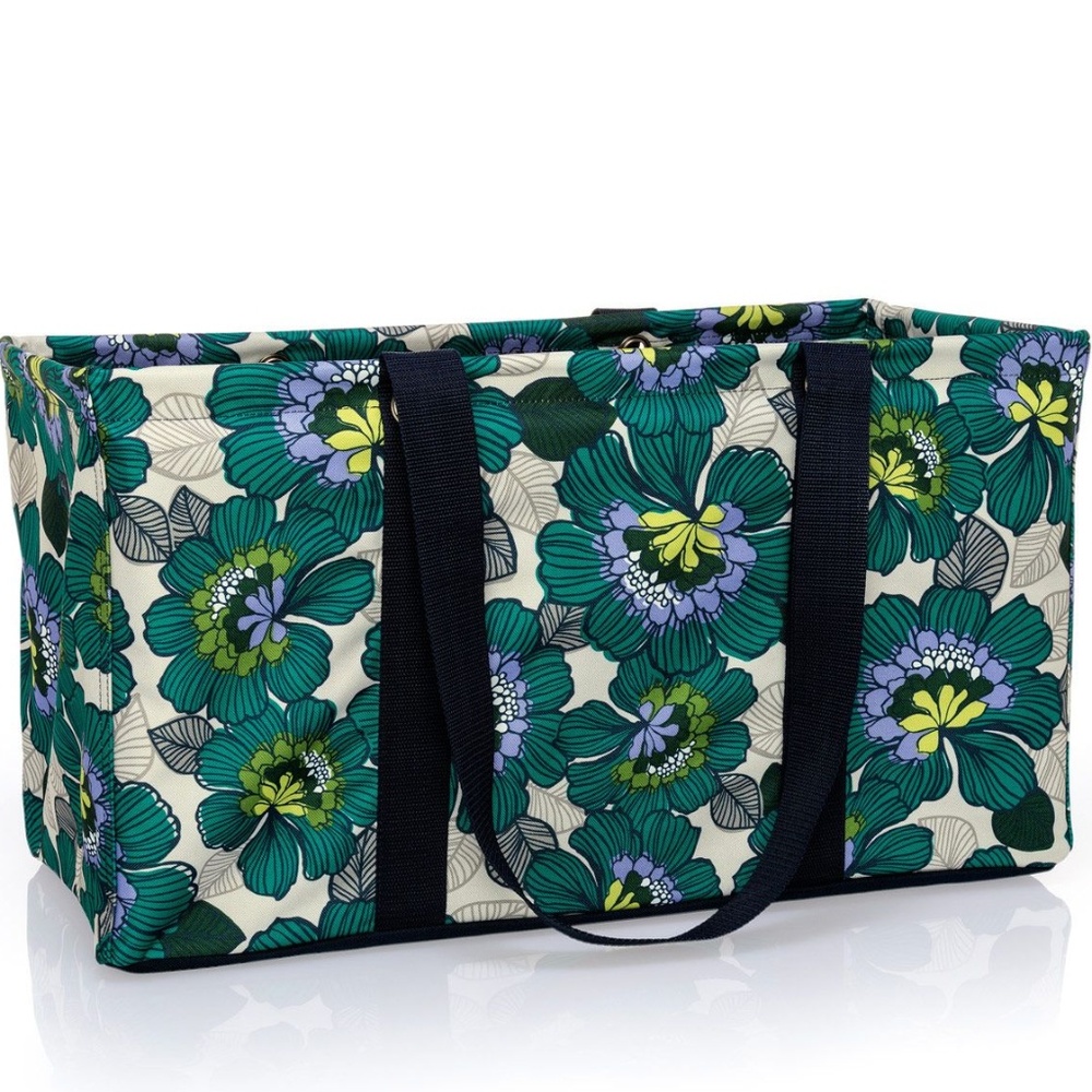 NIB Thirty-One Large Utility Tote Garden Party